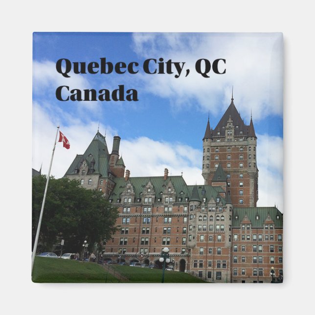 Quebec City - Chateau Frontenac Tourist Magnet (Framsidan)