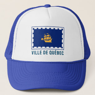 Quebec City Flagga Keps