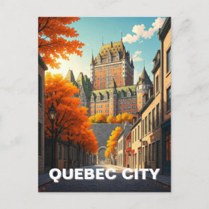 Quebec City Helg Vykort