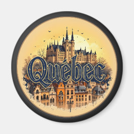 Quebec City Kanada Magnet