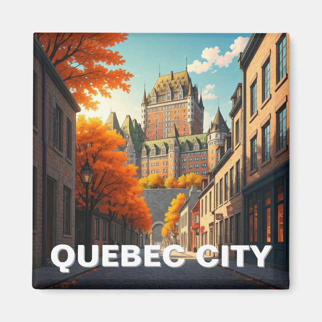 Quebec City Magnet (Framsidan)
