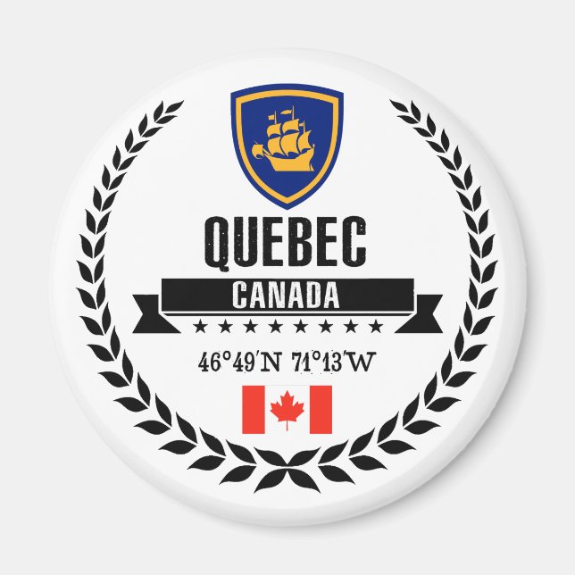 Quebec City Magnet (Framsidan)