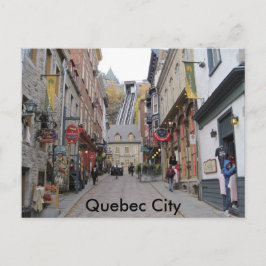 Quebec City Street Vykort