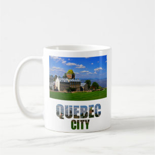 Quebec City Travel Souvenir Personlig Photo Kaffemugg
