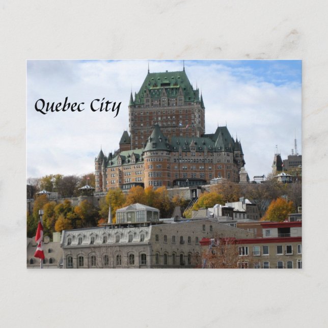 Québec City Vykort (Framsida)