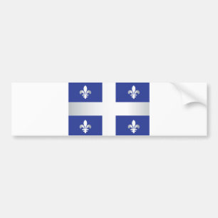 Quebec flagga bildekal