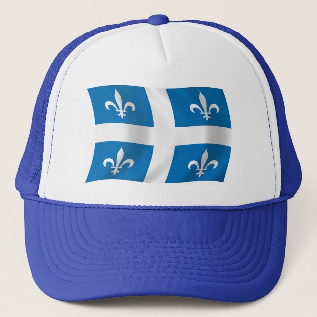 Quebec Flagga Hat Keps (Framsida)