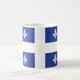 Quebec Flagga Kaffemugg
