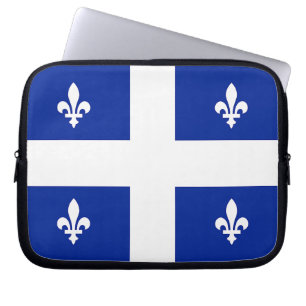 Quebec Flagga Laptop sleeve