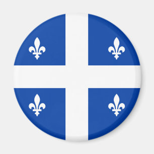 Quebec Flagga Magnet