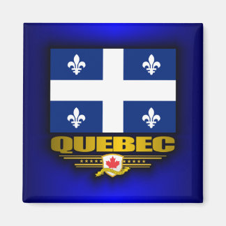 Quebec Flagga Magnet