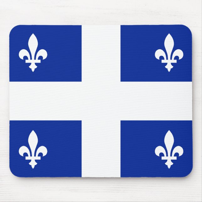 Quebec flagga musmatta (Framsidan)