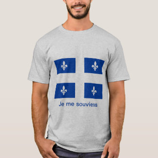 Quebec Flagga T-shirt