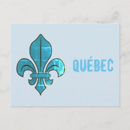 Québec Fleur de Lys Vykort