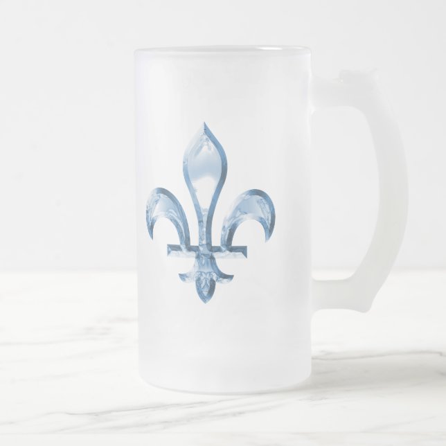Quebec frostmugg frostat ölglas (Höger)
