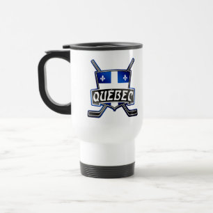 Quebec Hockey Flagga Logotyp Resemugg