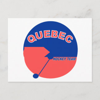 Quebec Hockey Team Vykort