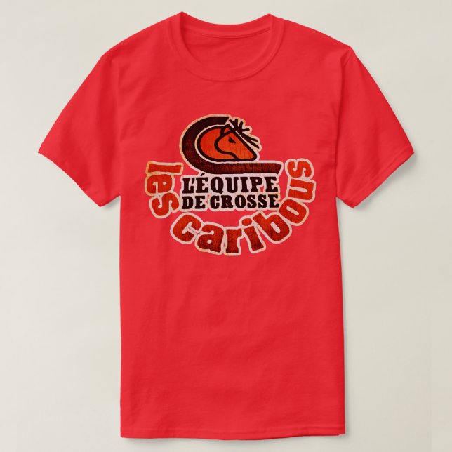 Quebec ibous Lacrosse T Shirt (Design framsida)
