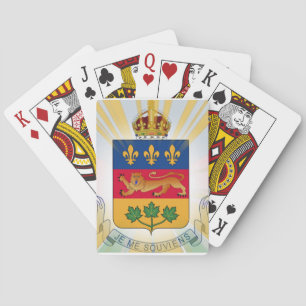 Quebec Jackar Arm Spel Kort