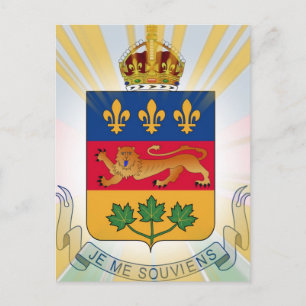 Quebec Jackar Arm Vykort