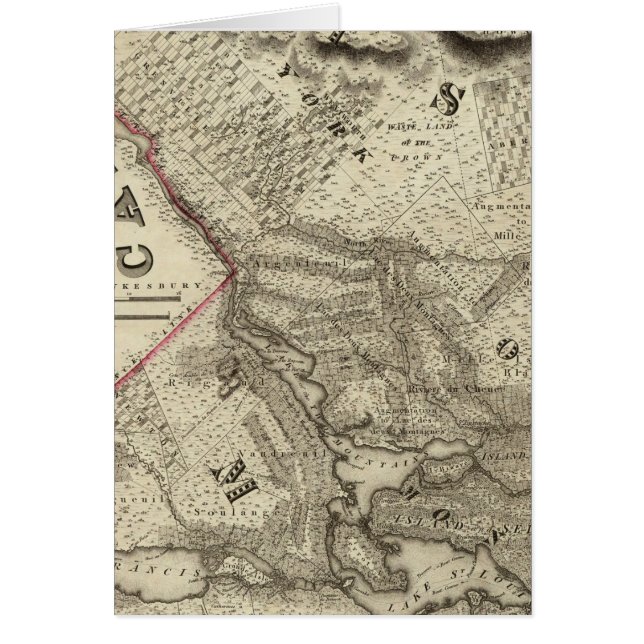 Quebec, Kanada 2 Hälsningskort (Framsidan)