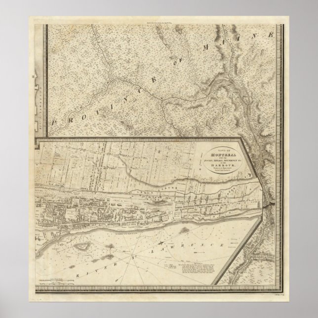 Quebec, Kanada 3 Poster (Framsidan)