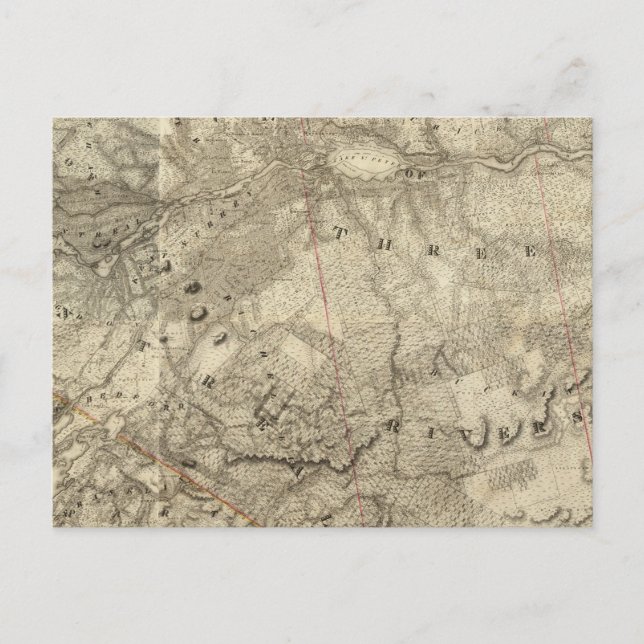 Quebec, Kanada 3 Vykort (Framsida)