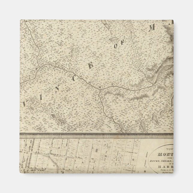 Quebec, Kanada 4 Magnet (Framsidan)