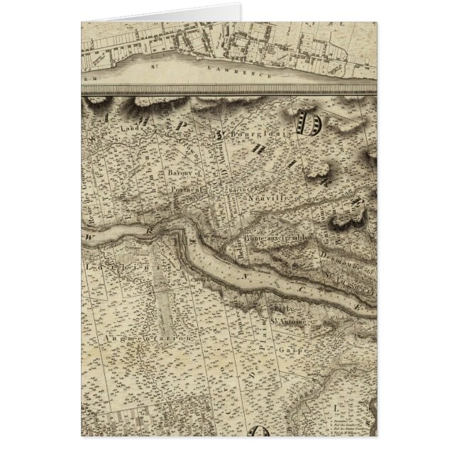 Quebec, Kanada 6 Hälsningskort (Framsidan)