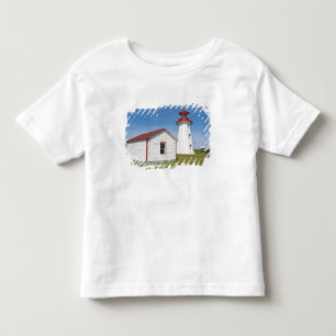 Québec, Kanada. Cap D'Espoir fyr. T Shirt