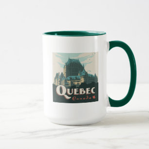 Quebec Kanada Château Frontenac Mugg