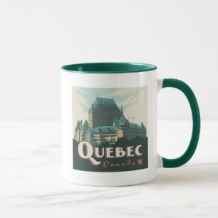 Quebec Kanada Château Frontenac Mugg
