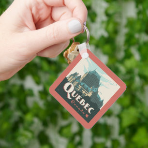 Quebec Kanada   Château Frontenac Nyckelring