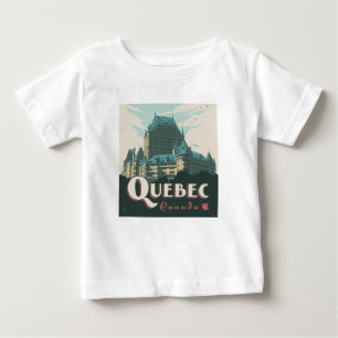 Quebec Kanada Château Frontenac T Shirt