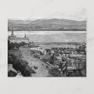 Quebec, Kanada, Dufferin Terrace, Circa 1875 Vykort