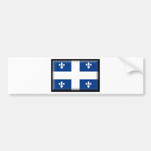 Quebec (Kanada) Flagga Bildekal