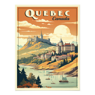 Quebec, Kanada Fototryck