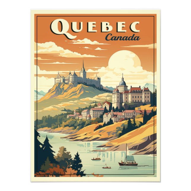 Quebec, Kanada Fototryck (Framsidan)