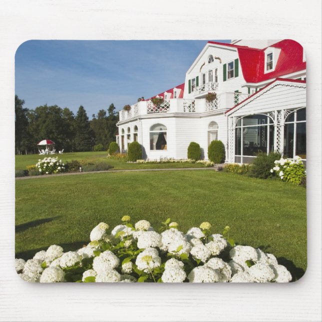Québec, Kanada. Historiska Hotel Tadoussac, 3 Musmatta (Framsidan)