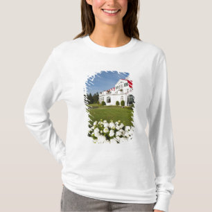 Québec, Kanada. Historiska Hotel Tadoussac, 3 Tee