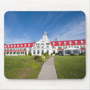 Québec, Kanada. Historiska Hotel Tadoussac, Musmatta