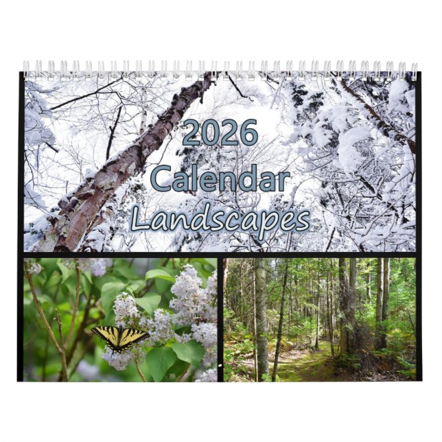 Quebec Kanada Landskaps Säsongskalender Kalender (Omslag)