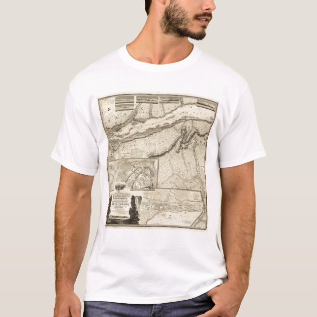 Quebec Kanada T Shirt (Framsida)