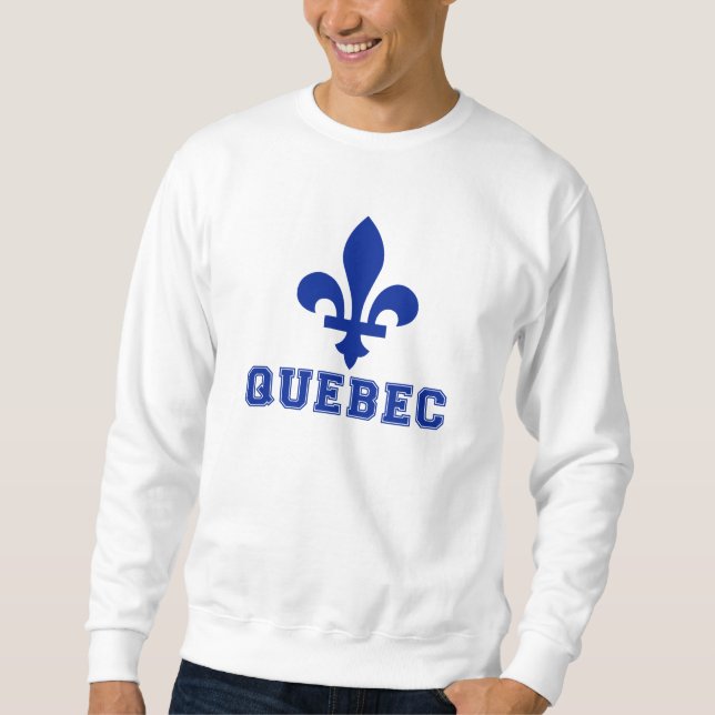 Québec Lång Ärmad Tröja (Framsida)