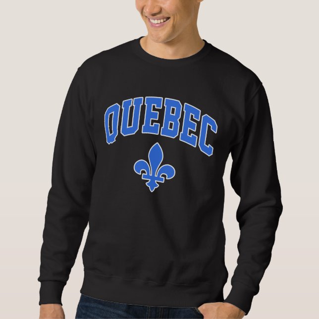 Québec Långärmad Tröja (Framsida)