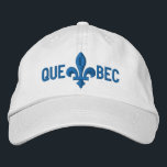 Quebec Libre Fleur de Lis Symbol of French Culture Broderad Keps<br><div class="desc">Quebec Libre Fleur de Lis Symbol of French Culture in embroidery work on a selection of casual popular baseball caps. Use the contact link to send us your request for any custom embroidery designs you would like to see done on these hats for yourself or for someone special on your...</div>