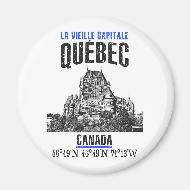 Québec Magnet (Framsidan)