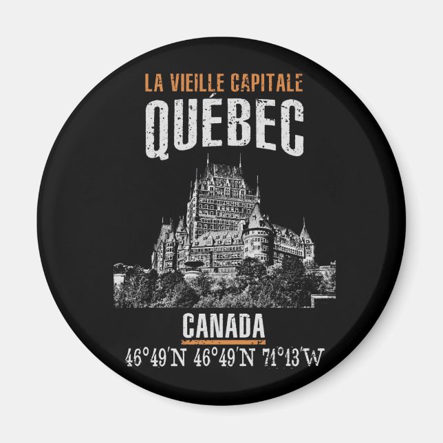 Québec Magnet (Framsidan)