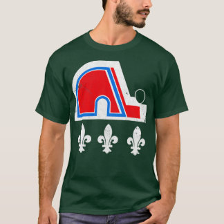 Quebec Nordiques 90s Hockey Team1 T Shirt