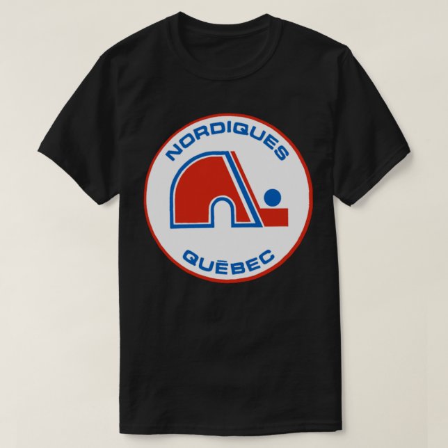 Quebec Nordiques Classic T-Shirt (Design framsida)